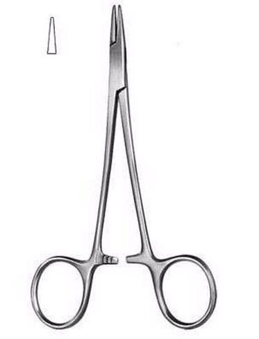 3pcs Webster Needle/Suture Holder Driver with Ultra Smooth Jaws - Ratcheted/Locking Mechanism Forceps - Premium Stainless Steel (5 in.) in Saudi Arabia