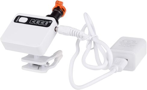 Cordless 5W LED Headlight LED Light Clip on Lamp Spot Headlamp 4 Levels Brightness Adjustable 2 Batteries for Magnifer Loupes Glasses in Saudi Arabia