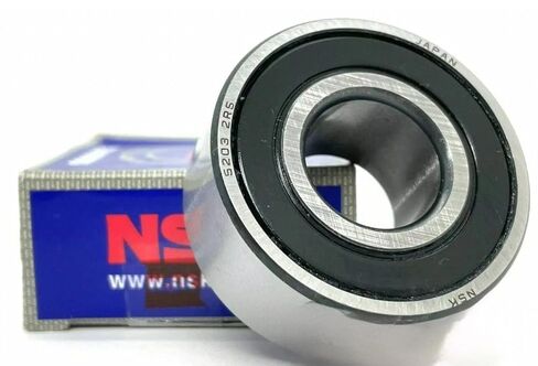 NSK BD17-31 DUM8 5203 RS 203 RS محمل كروي للاتصال الزاوي 17x40x17.5 ملم in Kuwait