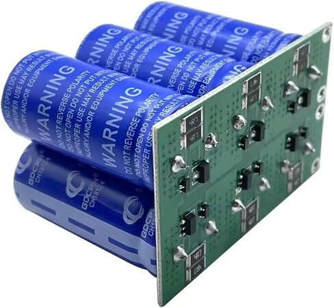 16V20F وحدة مقوم السيارات 2.7V120F * 6 مكثف تخزين الطاقة مصدر طاقة احتياطي مع لوحة التوازن in Kuwait