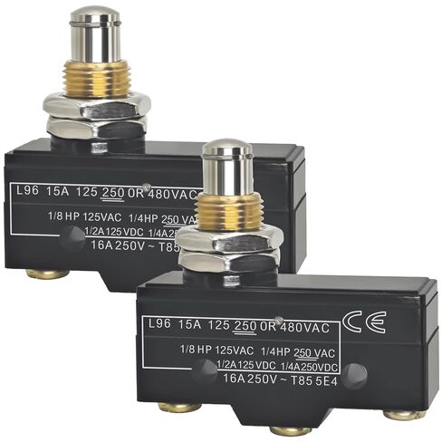 Micro Switch BZ2RQ722233A (Pack of 2) Compatible with Freightliner Engine Brake Clutch Pedal - SPDT Plunger Snap Action Switch Replacement for BZ2RQ722233A in Saudi Arabia