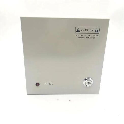 DC12V 5A منصهر 4 صندوق تبديل إمداد الطاقة CCTV لإخراج أمان كاميرا المراقبة 60 وات، 4 منافذ، معتمد من LVD in Saudi Arabia