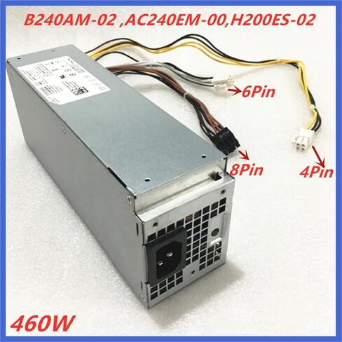 PSU for 3050 3650 3653 3470 3668 5090 3070 7050 7070MT SFF 8Pin Power Supply B240AM-02 AC240EM-00 L240ES-00 H460BM-00 in Saudi Arabia