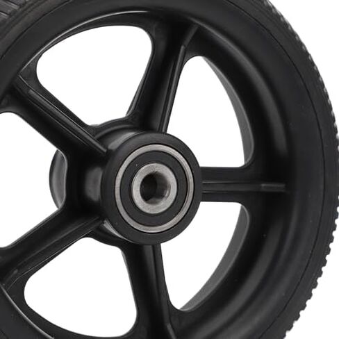 Electric Scooter Rear Wheel Assembly, Shock Absorbent 6.5in Anti Slip Rubbe, Material,Explosion Proof Scooter Rear Tire Wheel for Replacement in Saudi Arabia