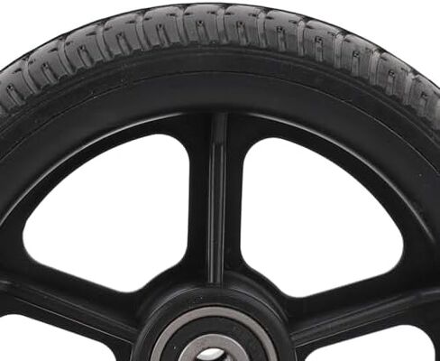 Electric Scooter Rear Wheel Assembly, Shock Absorbent 6.5in Anti Slip Rubbe, Material,Explosion Proof Scooter Rear Tire Wheel for Replacement in Saudi Arabia