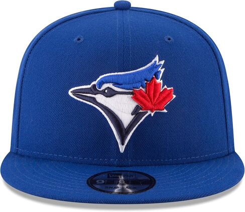 قبعة New Era للجنسين للبالغين MLB 9Fifty Team Color الأساسي بشعار أساسي قابل للتعديل مقاس واحد يناسب الجميع - Toronto Blue Jays Blue in Saudi Arabia