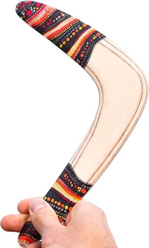 Wooden Boomerang That Comes Back – Beginner-Friendly Outdoor Sport – Durable Wood Boomerang for Adults & Kids, 11.6 Inch, 50-65 ft Flight Range (Model: 2W-mini) in Saudi Arabia