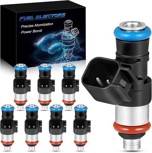 Upgraded 0280158051 Fuel Injectors Fits For:-Chevy Camaro 2010-2015 Corvette 2006-2013 SS 2014-2017, For:-Pontiac G8 2008-2009, V8 6.0L 6.2L 7.0L FJ988 (set of 8) in Saudi Arabia