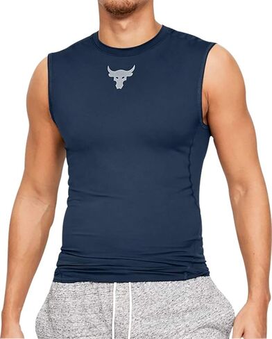 Under Armour Men's Project Rock HeatGear Short-Sleeve T-Shirt in Kuwait