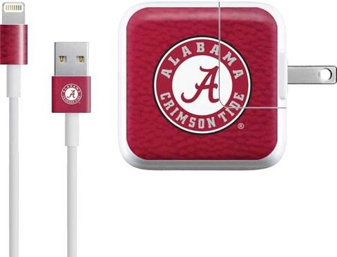 Skinit Decal Other Skin Compatible with iPad Charger (10W USB) - Officially Licensed College University of Alabama Seal Design in Saudi Arabia