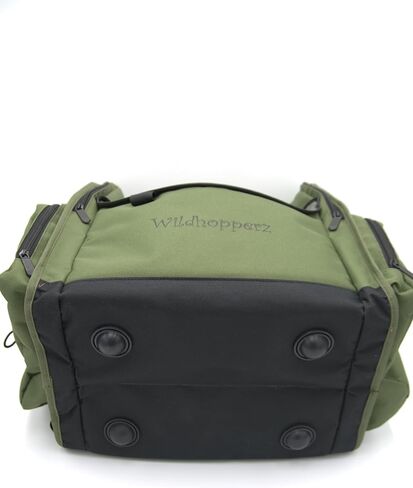 Disc Golf Backpack, Holds 26+ disk with putter slots, Heavy Duty 600D Polyester, Multiple Storage Pockets, Cinch Tie Drink Pockets, Pencil and Pad slots, Durable and Waterproof in Saudi Arabia