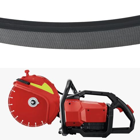 Multi-Rib 4-Rib Replacement, 1/2" Width x 34.75" Length, Fits 12" & 14" Cut-Off Saws 2113710 359476 Compatible with Hilti Drive Belt in Saudi Arabia