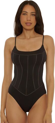 Becca Women's Color Code Corset One Piece Swimsuit, Adjustable, Bathing Suits for Women in Saudi Arabia