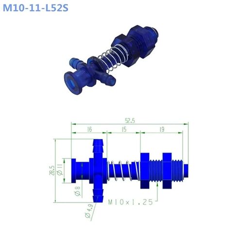 Vacuum pad Manipulator Pneumatic jig Accessories Suction Cup Holder M10-07/M12-11 Pneumatics(M10-07-L70S) in Saudi Arabia