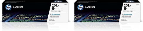 Original HP 201A Black Toner Cartridge | Works with HP Color LaserJet Pro M252, HP Color LaserJet Pro MFP M277 Series | CF400A in Saudi Arabia