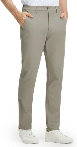 M MAELREG Men’s Stretch Cotton Blend Golf Pants – 5 Pocket Casual Dress Work Lightweight Regular Fit Mens Pant in Saudi Arabia