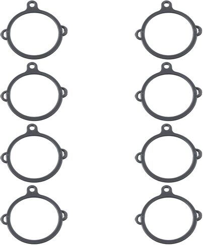 ZYAMY 8PCS Black Water Bottle Ring 3 Holes Safety Water Bottle Ring Mug Carrying Handle Buckle Insulated Mug Plastic Ring Used to Make Water Bottle Sling Bracket Handle Handle Net in Saudi Arabia
