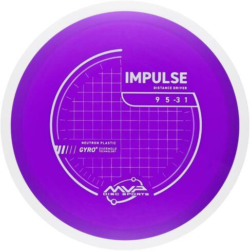 قرص MVP Disc Sports Neutron Impulse Disc Golf Distance Driver (قد تختلف الألوان) in Saudi Arabia