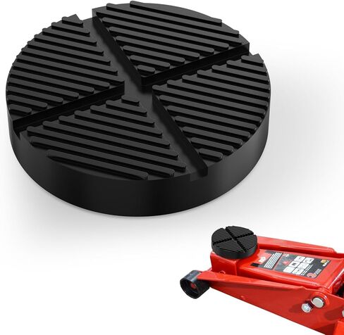 وسادة رافعة أرضية مطاطية عالمية لسكة حديد إطار اللحام - وسادات رافعة مطاطية شديدة التحمل لحماية مقبس الأرضية ومقبس السيارة in Kuwait