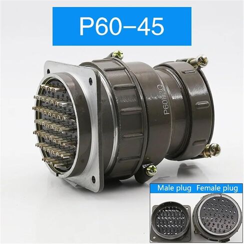 مقبس الطيران موصل دائري P60 45core 47core قطر 60 مللي متر 1 قطعة (45 كور) in Kuwait