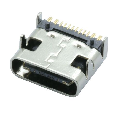 100pcs/lot Type C 16 Pin SMT Socket Connector USB 3.1 Type-C Female Placement SMD DIP for PCB Design DIY high Current Charging in Kuwait