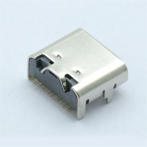 100pcs/lot Type C 16 Pin SMT Socket Connector USB 3.1 Type-C Female Placement SMD DIP for PCB Design DIY high Current Charging in Kuwait