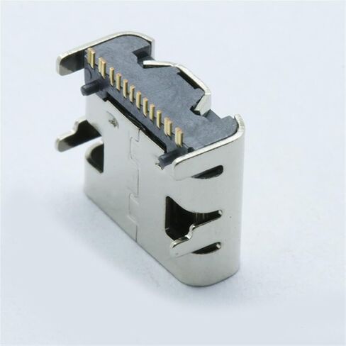 100pcs/lot Type C 16 Pin SMT Socket Connector USB 3.1 Type-C Female Placement SMD DIP for PCB Design DIY high Current Charging in Kuwait