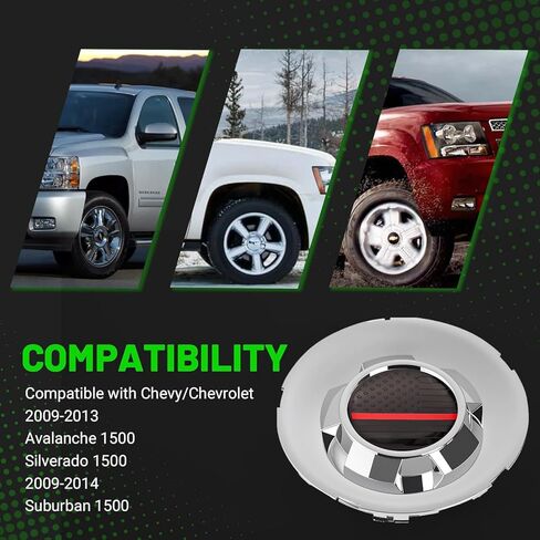 OEM 20 بوصة لسيلفرادو سوبربان تاهو أفالانش غطاء مركز العجلة يستبدل 2009-2014 #9597347 5416 in Saudi Arabia
