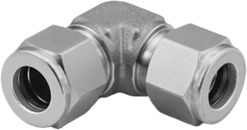 تركيب الكوع من الفولاذ المقاوم للصدأ SS-200-9 مقاس 1/8 بوصة in Kuwait