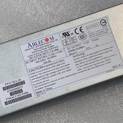 لقطع غيار مصدر الطاقة للخادم PWS-702A-1R 700 واط in Saudi Arabia