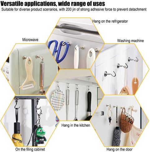 10 Pack Magnetic Hooks,5lb+ Heavy Duty Earth Magnets with Hook for Refrigerator,Strong Magnets Refrigerator Fridge Hanging for Classroom,Beach Vacation,Kitchen Grills,Home in Saudi Arabia
