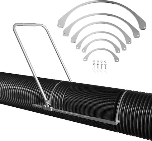 Heavy Duty 200-600mm HDPE Corrugated Pipe Tensioner Tool Kit, Manual Pipe Connector Clamp for Drainage Sewer Construction, Not for Clark Corrugated Pipes in Saudi Arabia