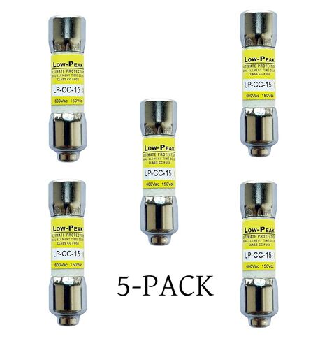5-حزمة جديدة LP-CC-15 LP-CC-15A LP-CC 15A 600Vac صمام تأخير الوقت، LP-CC-15A صمامات خرطوشة رفض فئة الحد الحالي CC in Kuwait