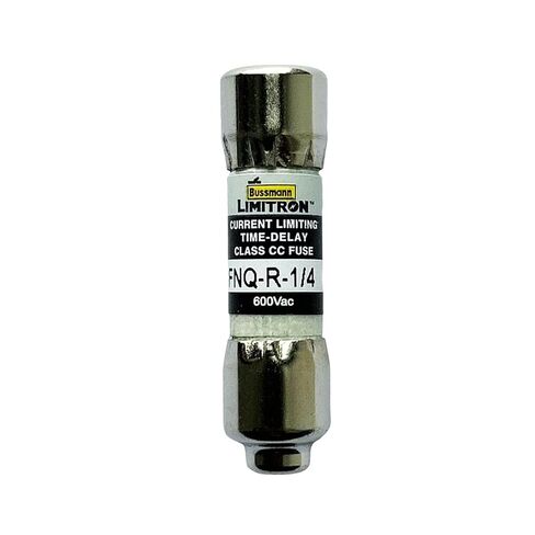 New FNQ-R-1/4 0.25A 600Vac Time Delay Fuse, Pack of 10 in Saudi Arabia