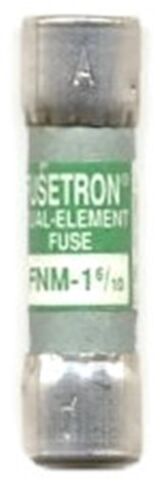 Bussmann FNM-1-6/10, 1-6/10 Amp (1-6/10A) 250V Midget Time-Delay Class CC Fuse in Saudi Arabia