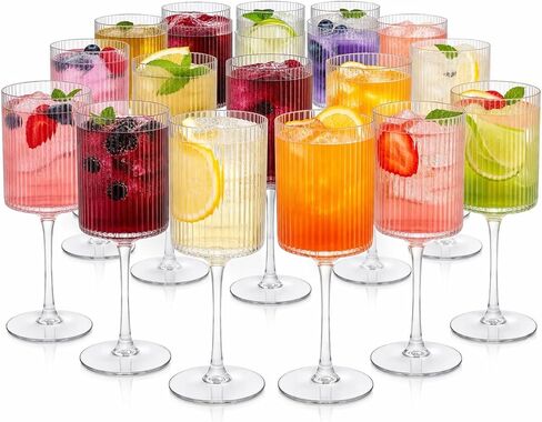 Oojami 36 Pack Plastic Champagne Flutes 8.5 oz 1-Piece Design– Clear Disposable Champagne Glasses Shatter-Resistant Hard Plastic Toasting Cups for Weddings Parties, Mimosa Bar in Saudi Arabia