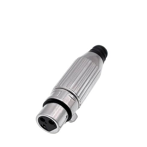 موصل XLR 3pin ذكر وأنثى للميكروفون مكبر الصوت 1 قطعة (قابس أنثى) in Kuwait
