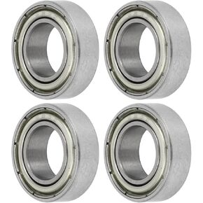 ACROPIX 689ZZ Deep Groove Ball Bearings P5 9x17x5mm Lubricated Bearings Double Metal Seal Silver Tone Scooter Skateboard Wheel - Pack of 4 in Kuwait
