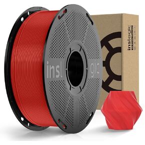 خيوط طابعة PLA Pro ثلاثية الأبعاد من Inslogic، خيوط PLA Pro قوية ومتينة 1.75 مم ±0.02 مم، بكرة قابلة لإعادة الاستخدام، متوافقة مع طابعات Bambu والمزيد من طابعات FDM، 1 كجم (أزرق) in Kuwait