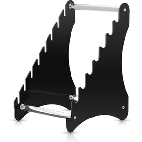 Knife Block, Wood Fixed Blade Knife Collection Display Stand Holder, Knife Holder Knife Wooden Display Case for Fixed Knife Series Display, Maximum 8 Knives in Saudi Arabia