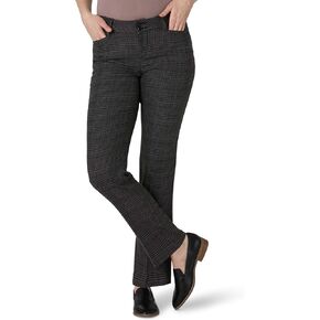 Petite Secretly Shapes Regular Fit Straight Leg Pant, Black, 2 Petite in Saudi Arabia