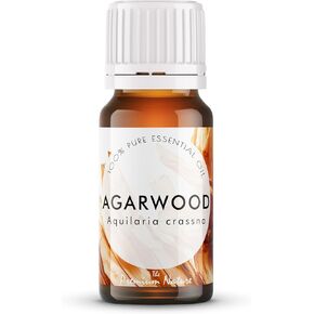 Organic Magnolia Essential Oil | 100% Pure & Natural Magnolia alba Flower Oil with Soft Creamy Floral Aroma | for Diffuser, Candle Making & DIY Aromatherapy Blends, 0.34 fl oz in Saudi Arabia