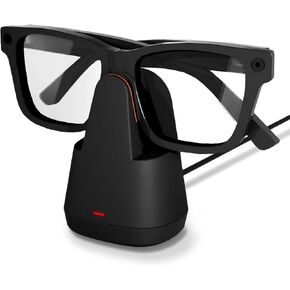 قاعدة شحن Doohoeek لنظارات Meta Ray-Ban AI، قاعدة شحن مقاومة للخدش وقاعدة مرجحة لنظارات Oakley Meta، شاحن نظارات AI لنظارات Wayfarer وSkyler وHeadliner وHSTN in Kuwait