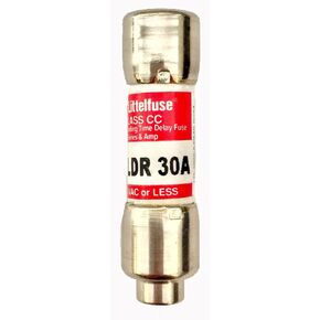 Littelfuse KLDR030.TXP Class CC Fuse، 600V، تأخير الوقت، 30 أمبير RoHS (عبوة من 10) in Kuwait