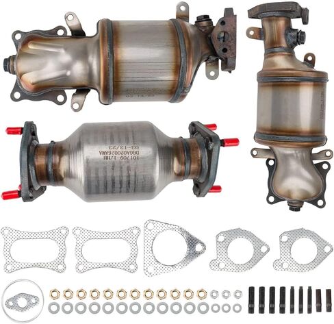 KAX 16447,16643,16658 3PCS Catalatic Converter Fit for 2009-2015 Pilot,Odyssey 2011-2013,Accord 2008-2012 3.5L,TSX 2010-2014 3.5L,TL 2009-2014 3.5L in Saudi Arabia