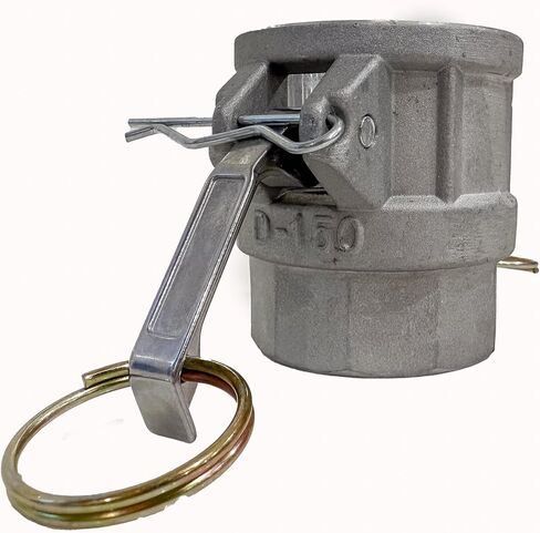 1.5 بوصة من الألومنيوم Camlock خرطوم اقتران من النوع D، 1-1/2 بوصة NPT أنثى مقرنة لمحول ذكر 1-1/2 بوصة | تركيب أخدود سريع التوصيل عالي التحمل | سبائك الألومنيوم من الدرجة الصناعية in Saudi Arabia