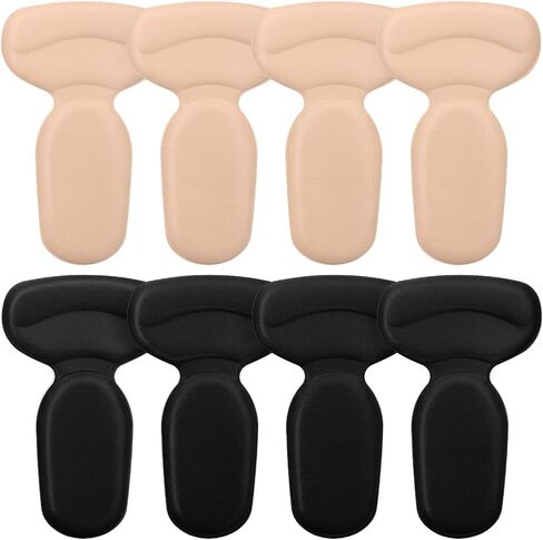 8 PCS Heel Cushion Pads, Shoe Gummies for Heels, High Heels Protectors Caps for High ShoeHeel Protectors, HeelCovers for Heel Shoes, HeelGrips for Women's Shoes in Saudi Arabia