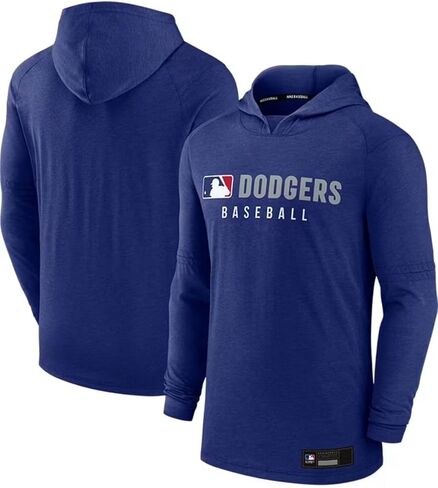 Outerstuff Youth Los Angeles Dodgers Blue Long Sleeve Lightweight Hoodie in Saudi Arabia