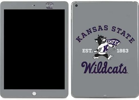 Skinit Decal Tablet Skin Compatible with iPad 9.7in (2018) - Officially Licensed College Kansas State Wildcats Est 1863 Design in Saudi Arabia