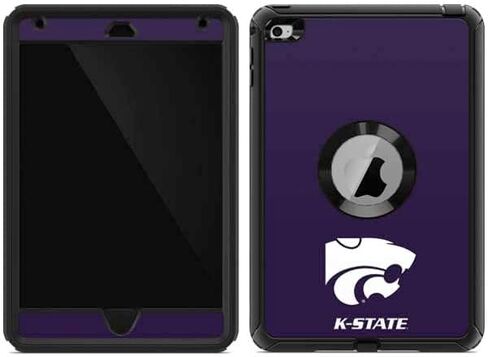 ملصق Skinit متوافق مع OtterBox Defender iPad Mini 4 - تصميم College K-State مرخص رسميًا in Saudi Arabia